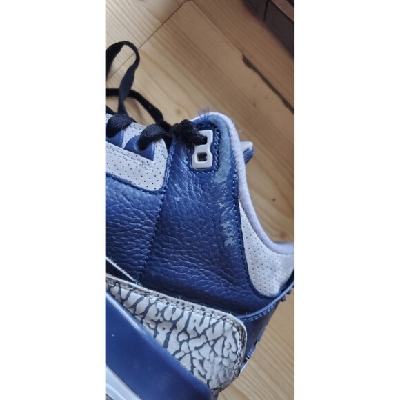 Jordan 3 Retro Georgetown- Men\'s Size 11- CT8532-401 Midnight Navy/Cement Grey main image 8